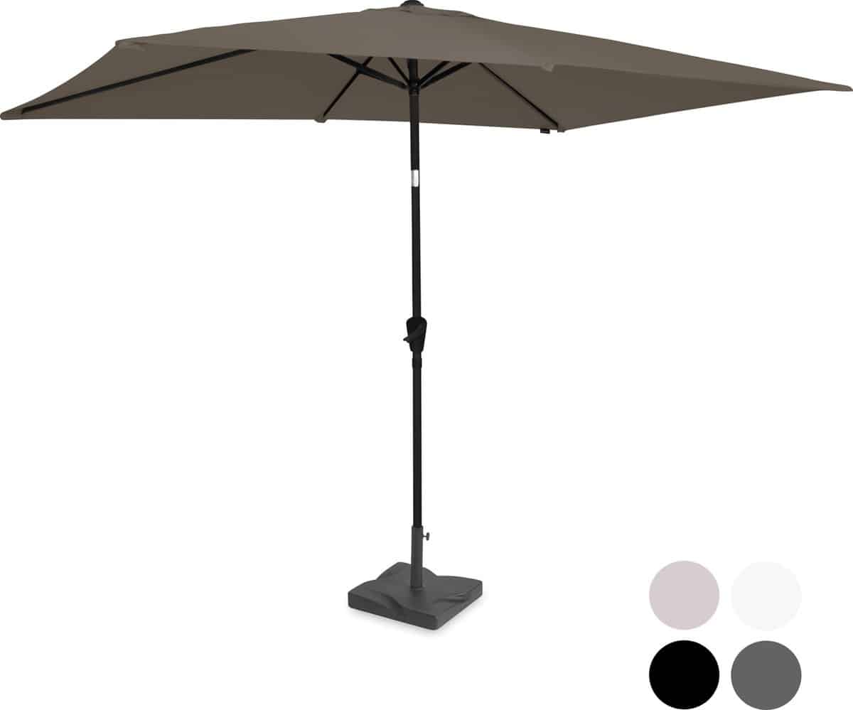 vonroc premium parasol rapallo 200x300cm duurzame parasol combi