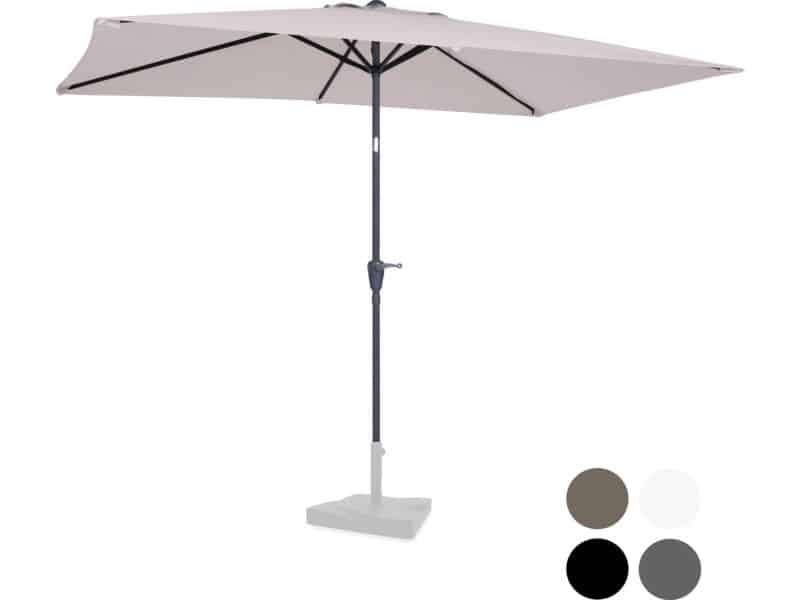 VONROC Premium Parasol Rapallo 200x300cm - Duurzame parasol - Kantelbaar