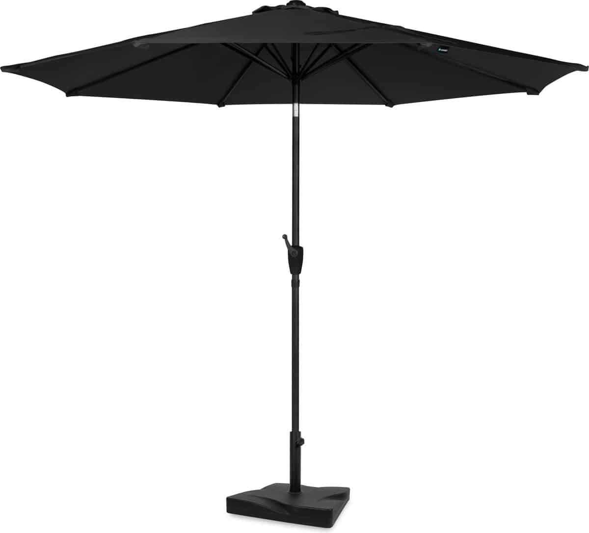 vonroc premium stokparasol recanati Ø300cm incl. parasolvoet & beschermhoes