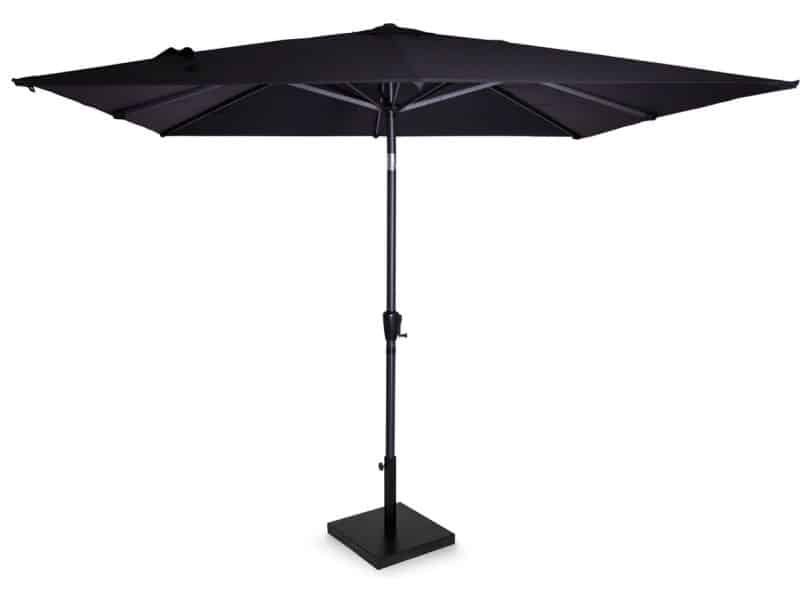 VONROC Premium Stokparasol Rosolina 280x280cm - Incl. parasolvoet & beschermhoes