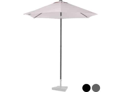 VONROC Premium Stokparasol Torbole Ø200cm - Incl. beschermhoes - Ronde
