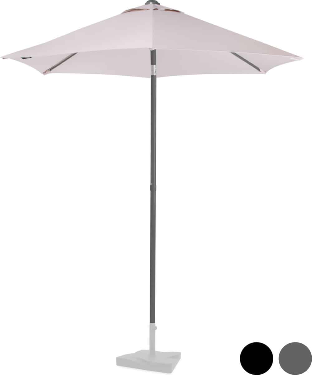 vonroc premium stokparasol torbole Ø200cm incl. beschermhoes ronde