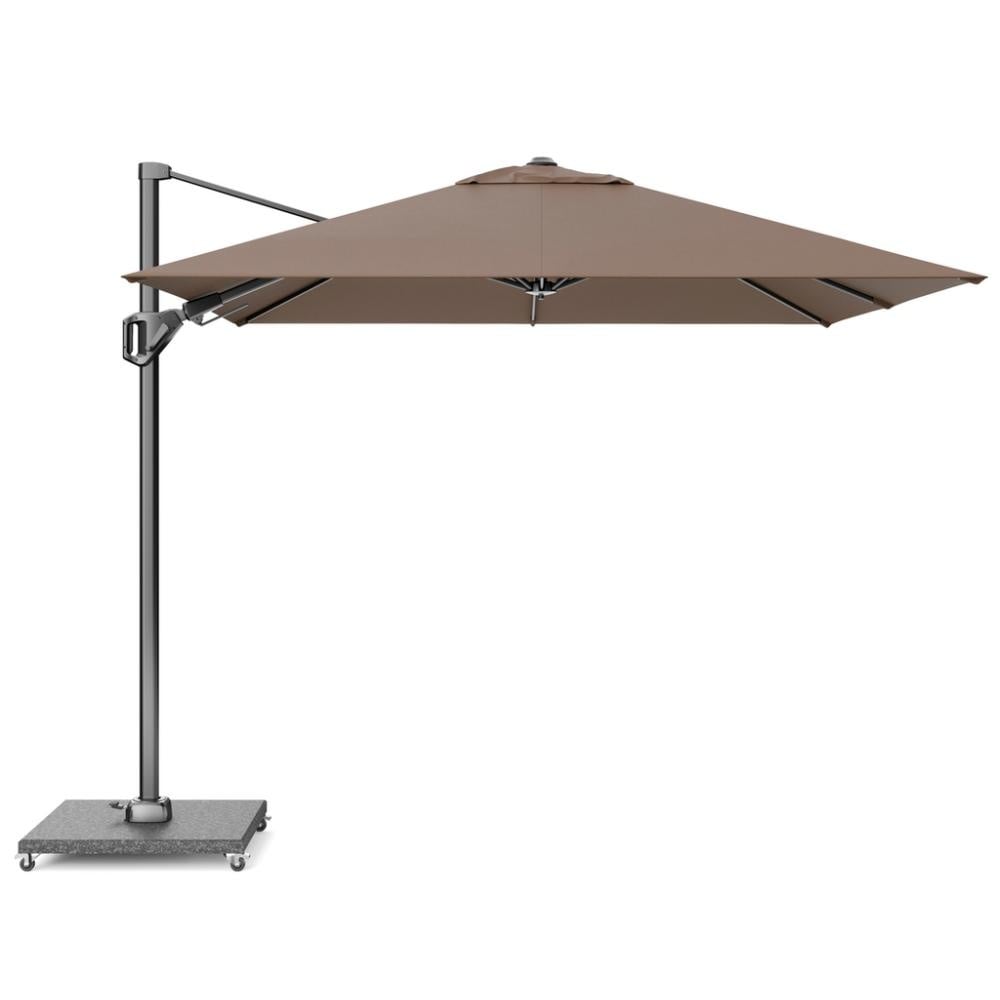 voyager t² zweefparasol premium doek | 270x270cm | havanna