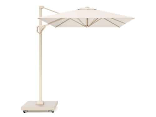 Voyager T¹ zweefparasol | 250x250cm | Ivory/Sandstone