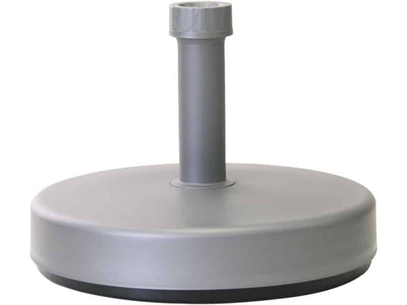 Vulbare Parasolvoet Zilvergrijs - Stijlvol en Zwaar Voor Terras en