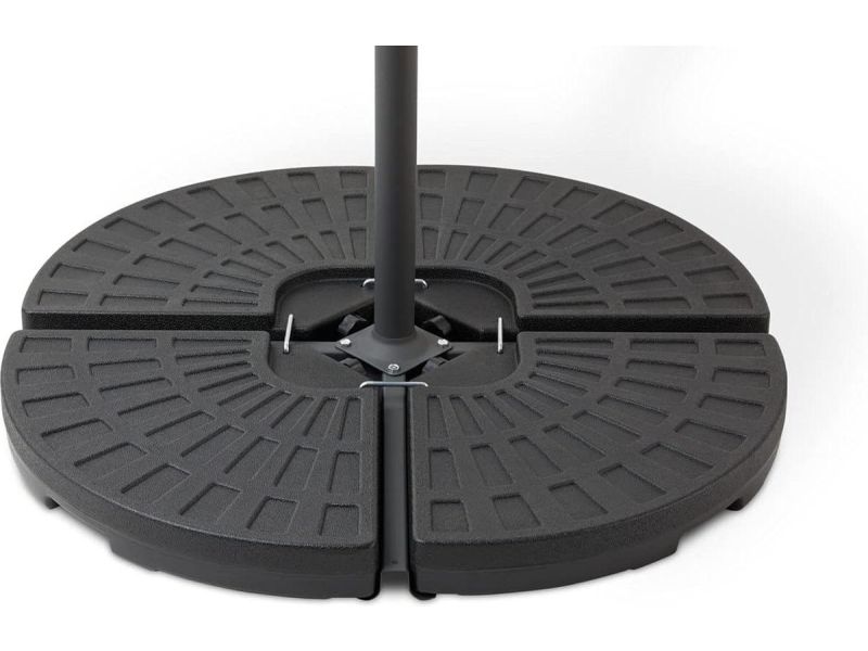 Vulbare verzwaringstegels voor hangende parasol - Weerbestendig - 100 x