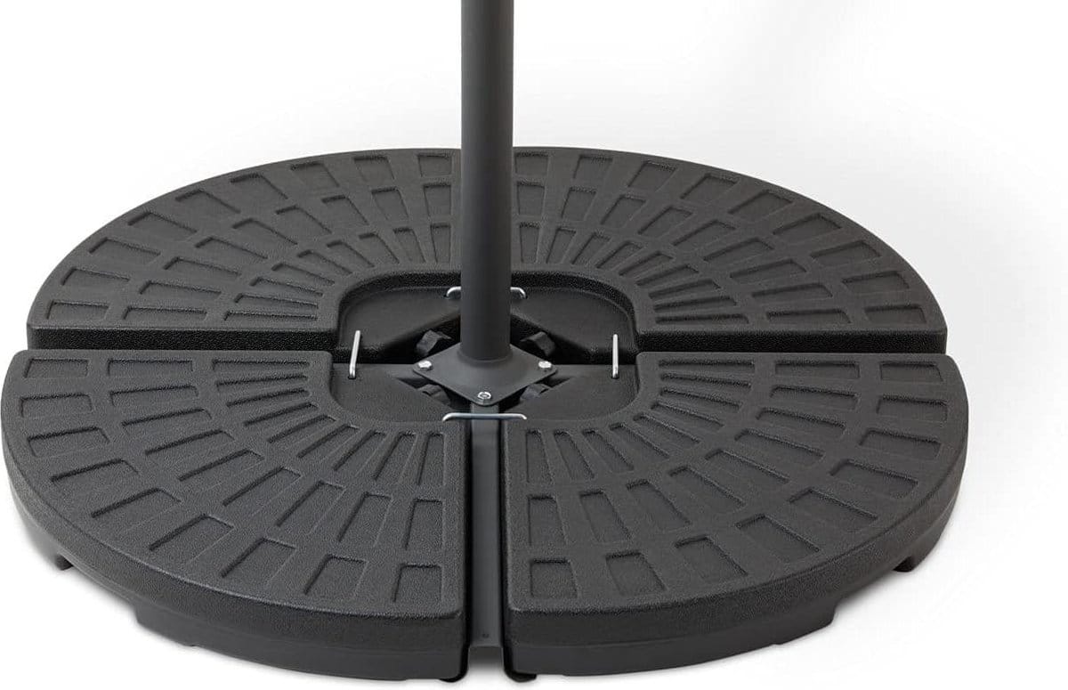 vulbare verzwaringstegels voor hangende parasol weerbestendig 100 x