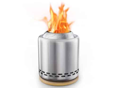 Vuurplaats Tafelblad voor Buiten met Standaard - Draagbare Mini Vuurplek