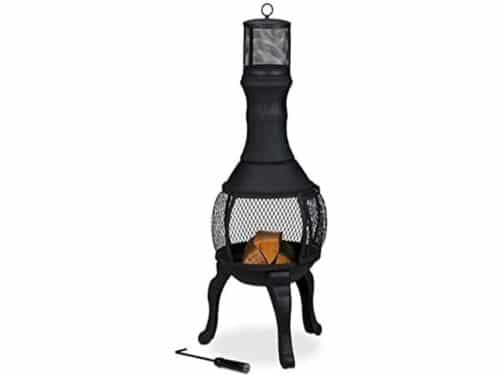 Vuurton - Tuinoven - 38 x 38 x 113 cm