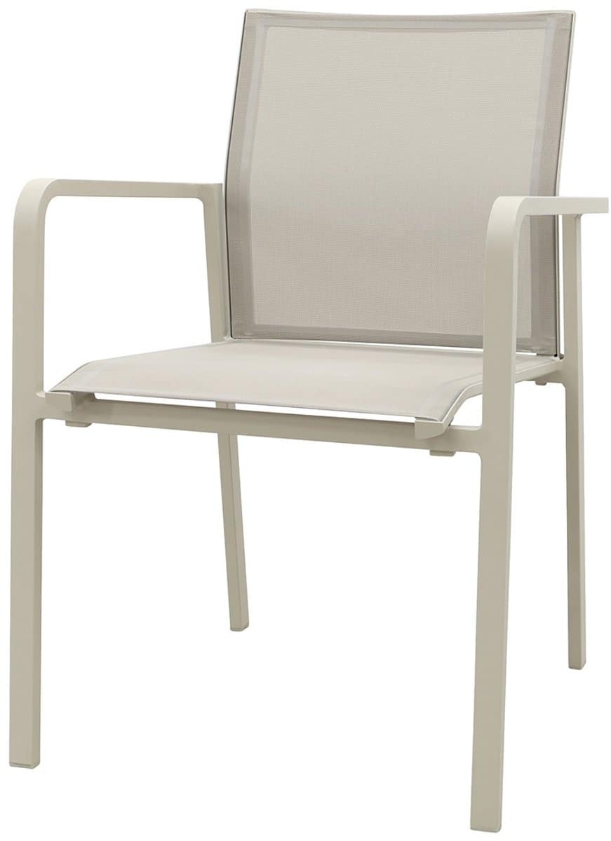 wales stapelbare dining tuinstoel mokka