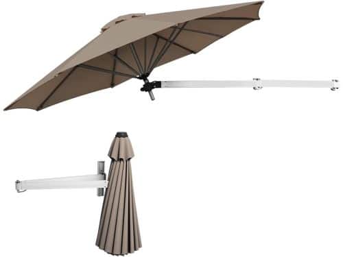 Wandscherm Hoek Verstelbaar - Zweefparasol Balkon - Buiten Schaduw Creëren