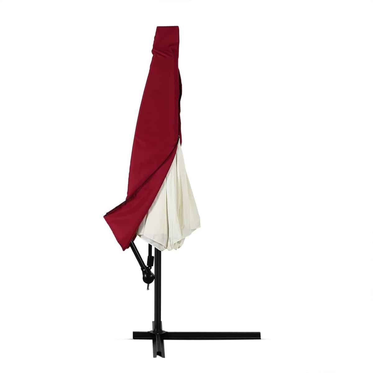waterbestendige ademende parasolhoes voor 3m zweefparasol robuuste polyester bescherming