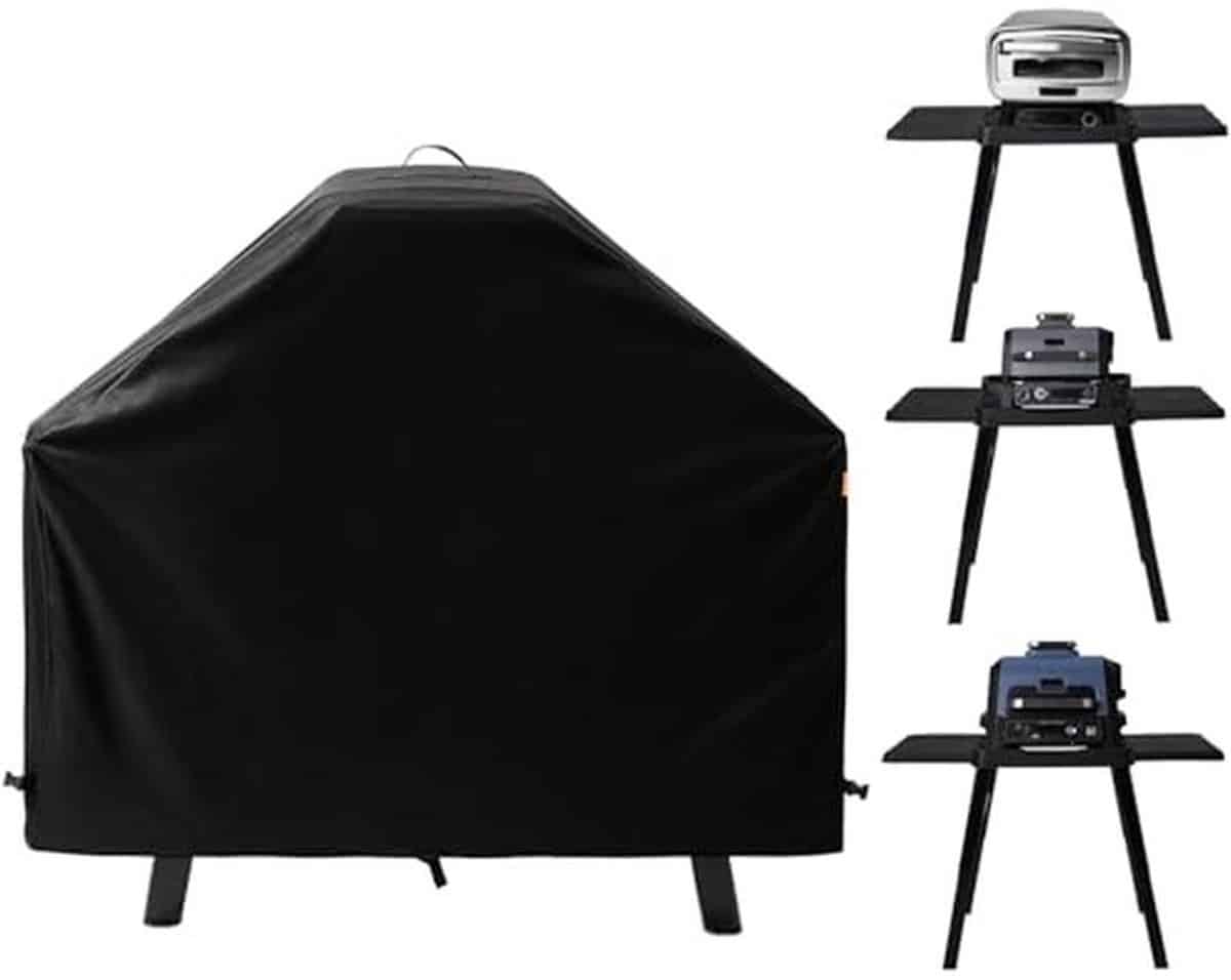 waterdichte cover voor outdoor stand met bijzettafels en grillaccessoires