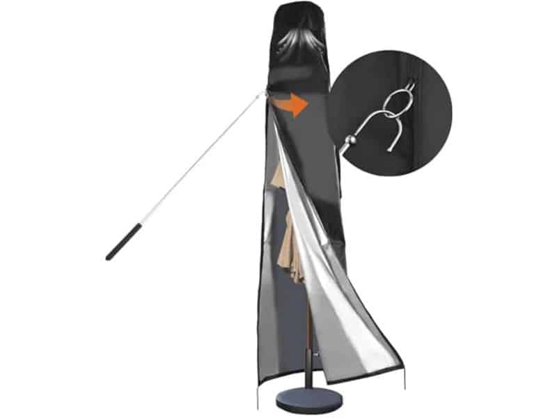 Waterdichte Parasol Beschermhoes voor 2 m/3 m, Tuinschermen