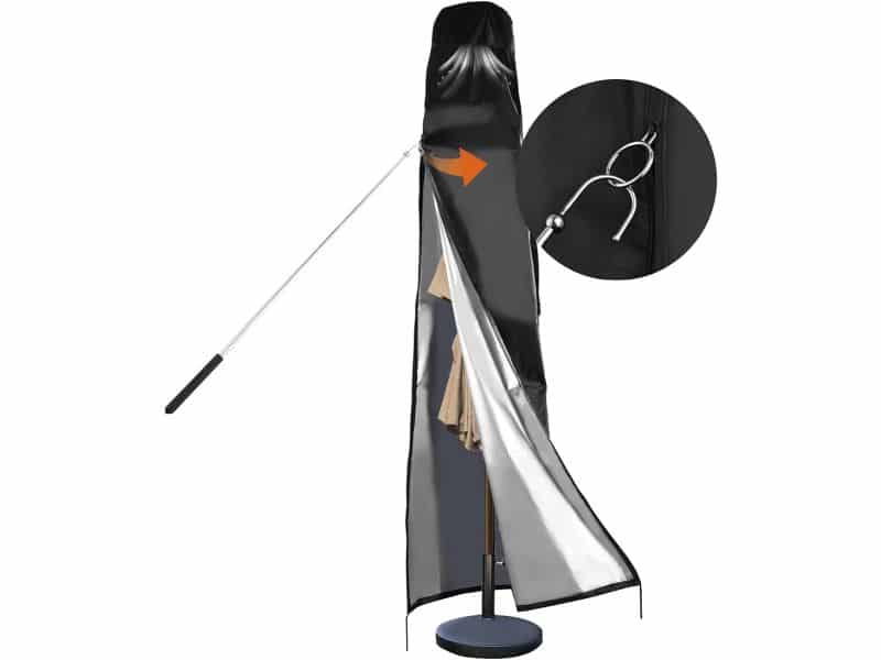 Waterdichte Parasol Beschermhoes voor 2 m/3 m, Tuinschermen