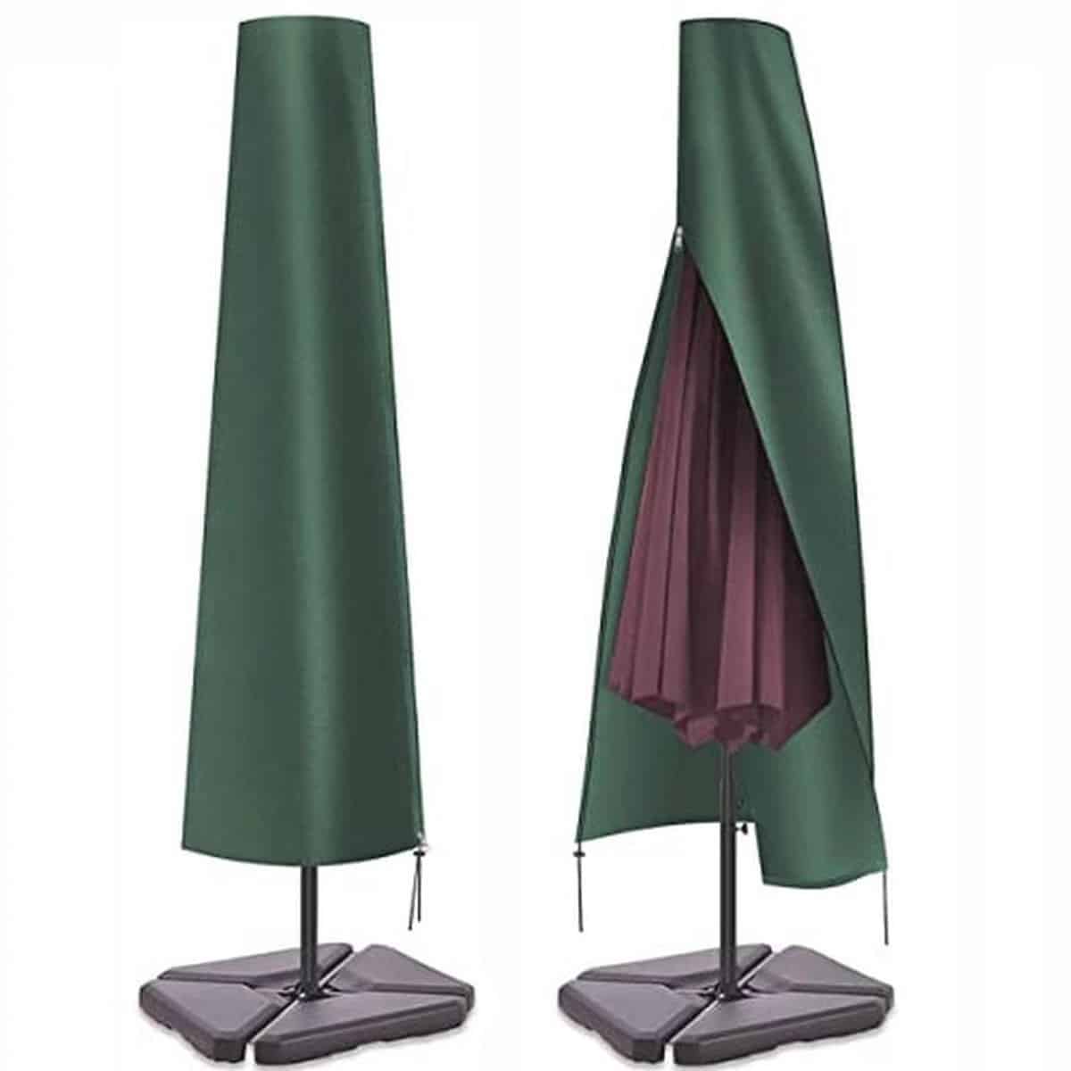 waterdichte parasolhoes 190×25/50 cm heavy duty oxford voor ultieme
