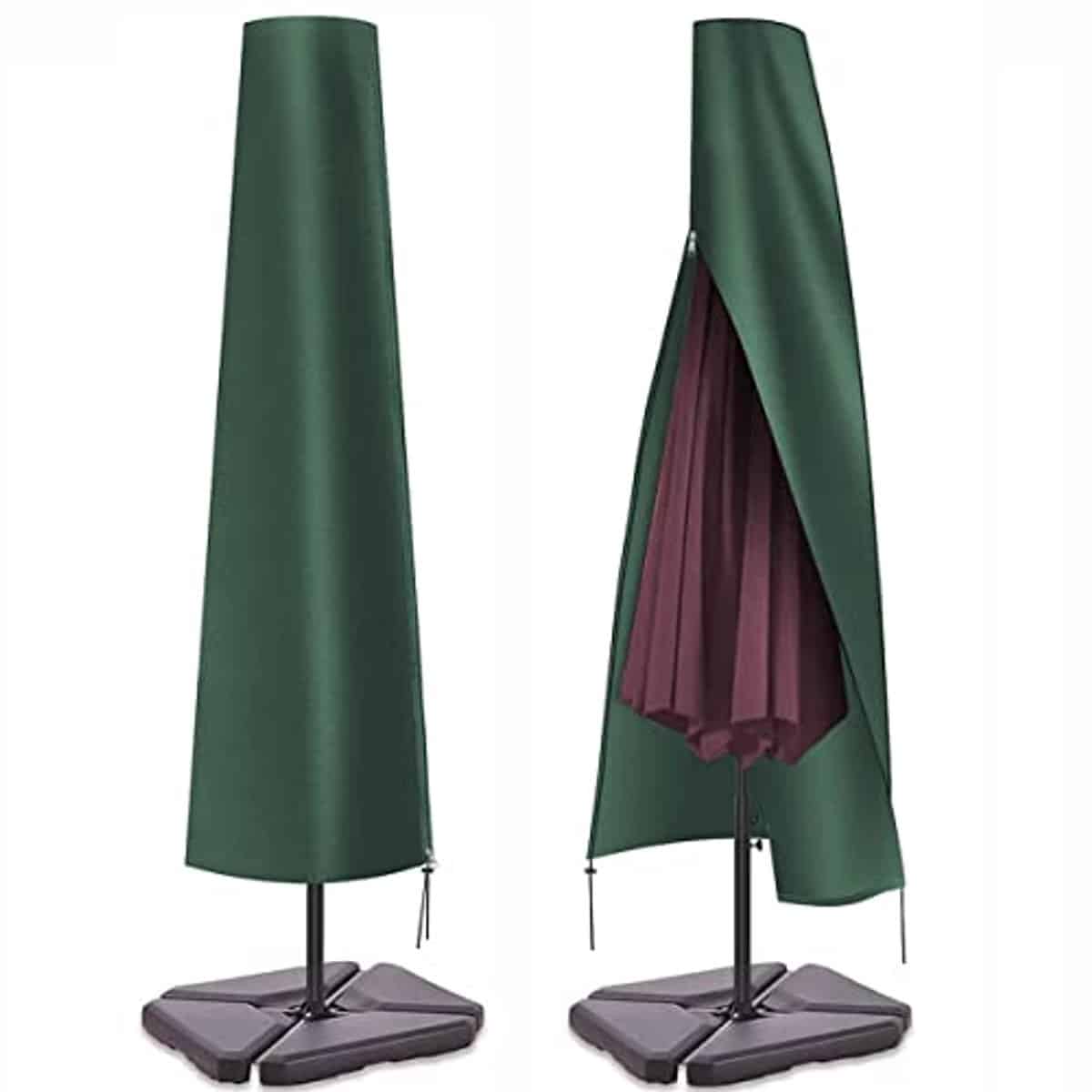 waterdichte parasolhoes 190×25/50 cm heavy duty oxford voor ultieme