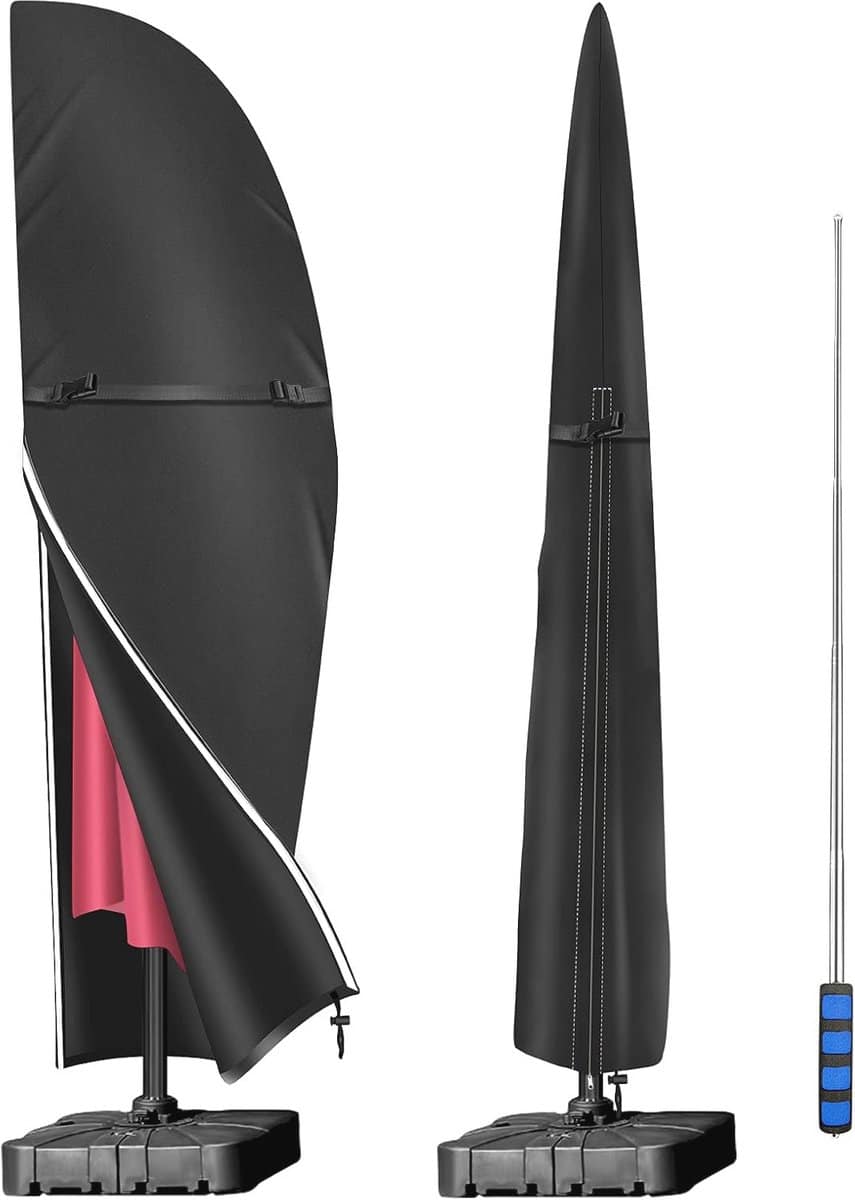 waterdichte parasolhoes 2 tot 3 m uv en winddicht