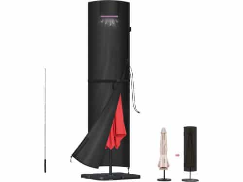 Waterdichte Parasolhoes Beschermhoes voor Parasol Ø 3-5 m