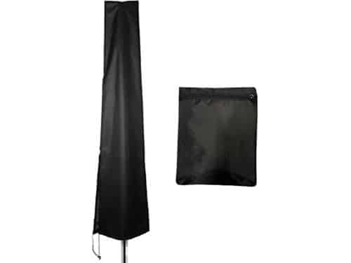 Waterdichte Parasolhoes met Rits en Verstelbaar Trekkoord - Grote Beschermhoes