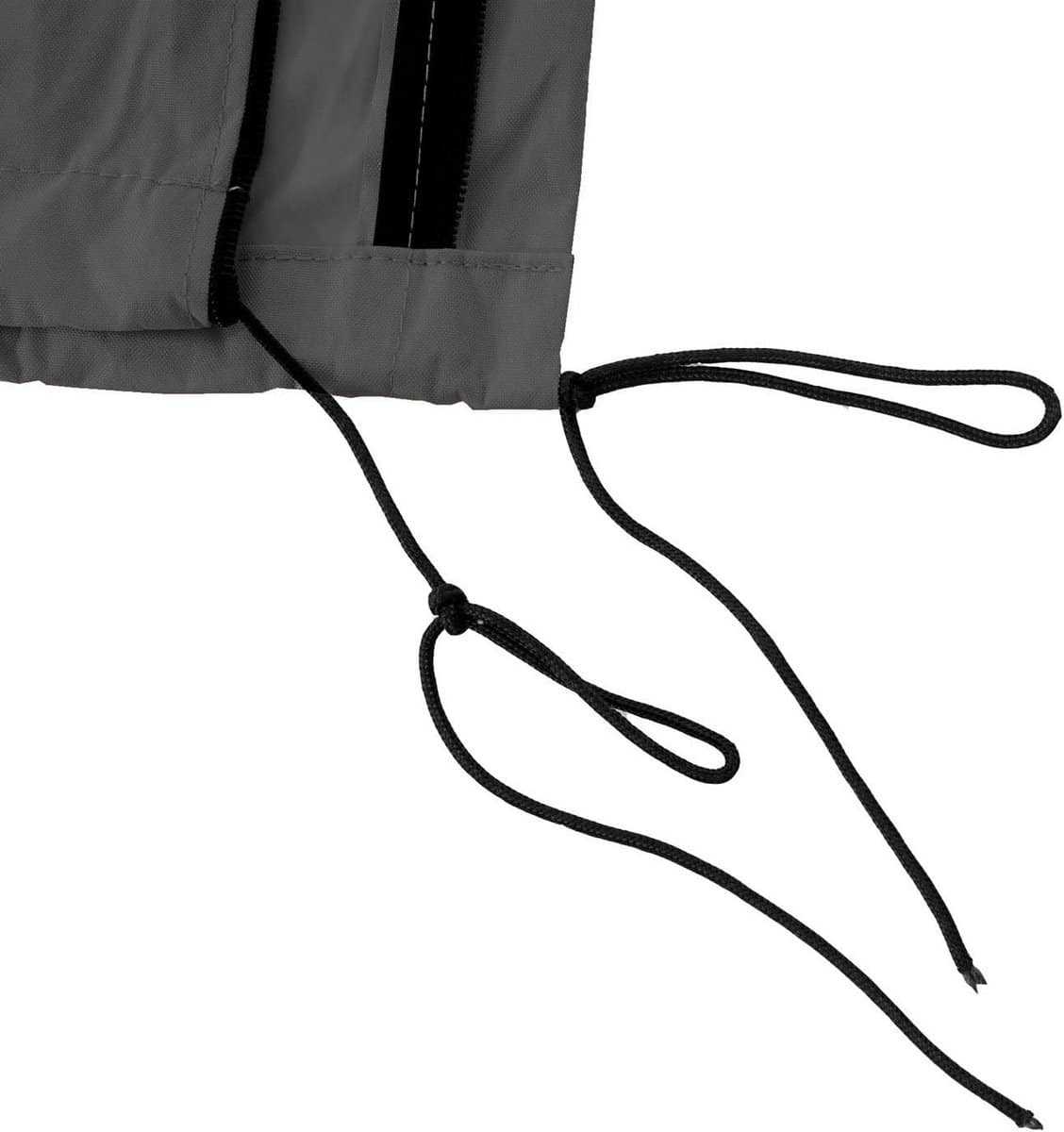 waterdichte parasolhoes met ritssluiting tot 3,5 meter antraciet