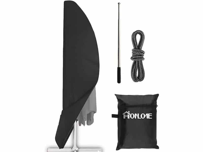 Waterdichte Parasolhoes voor 9-10ft (270-300cm) Offset Parasols - 420D Oxford