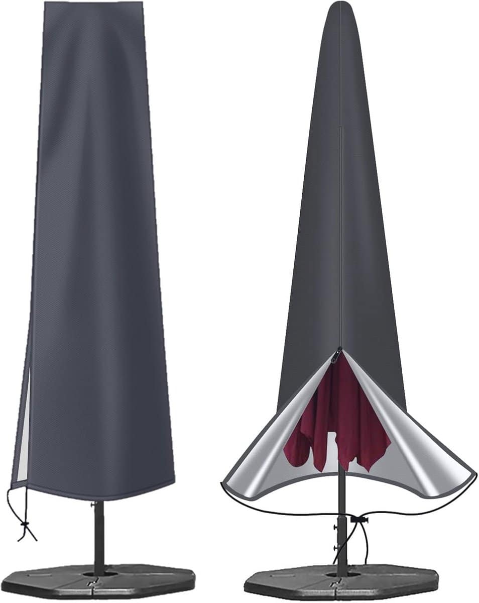 waterdichte parasolhoes voor buiten oxford stof, 600d ritssluiting