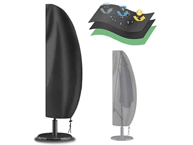 Waterdichte Parasolhoes voor Grote Vrijdragende Parasols 2-4 m