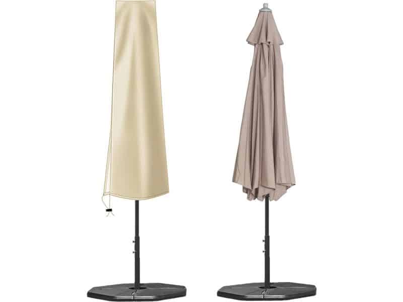 Waterdichte Parasolhoes voor Ø 300 cm - Oxford Weefsel Terrasparasolbescherming