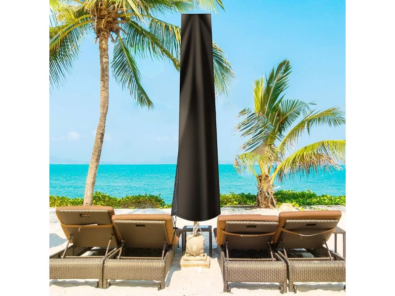 Waterdichte Parasolhoes voor Parasols tot 4 Meter, Scheurbestendig en UV-bestendig