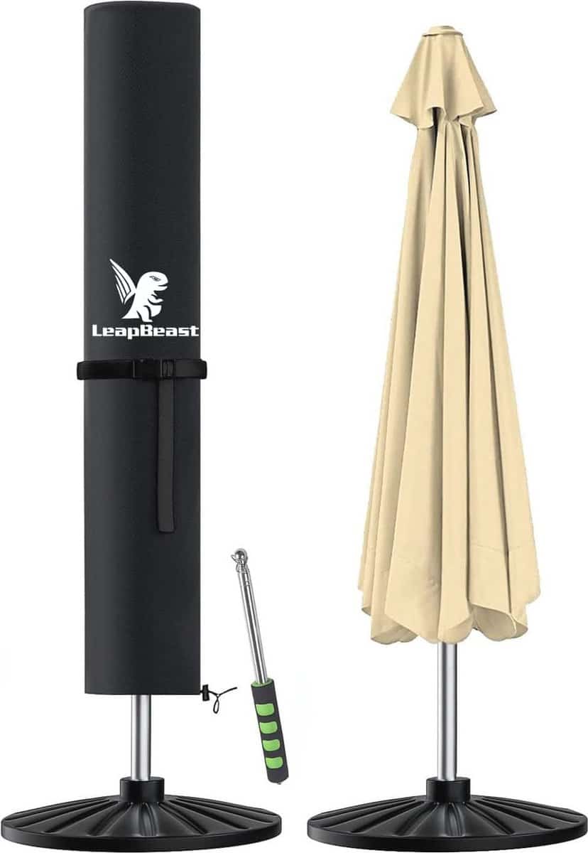 waterdichte parasolhoes voor ronde en vierkante parasols tot 3 m