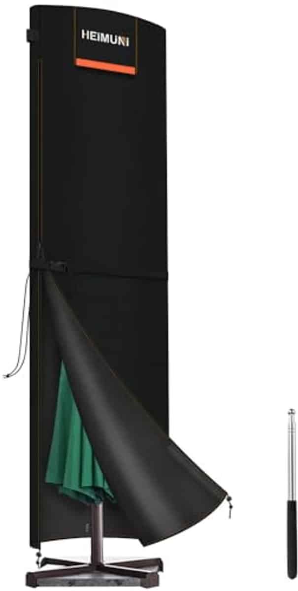 waterdichte parasolhoes voor ronde en vierkante parasols van 3 tot