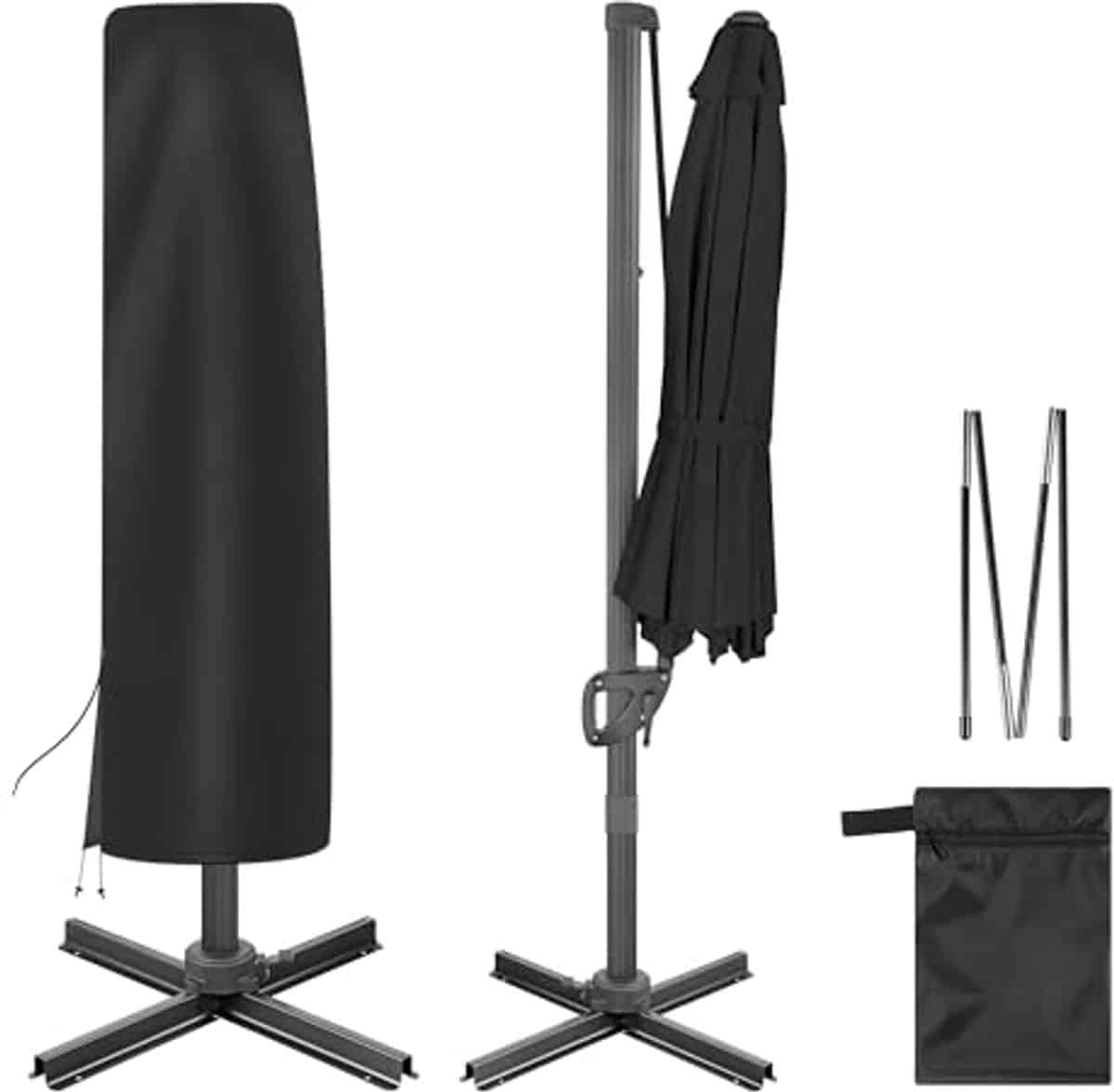 waterdichte parasolhoes voor terras bescherming voor 2,1 m