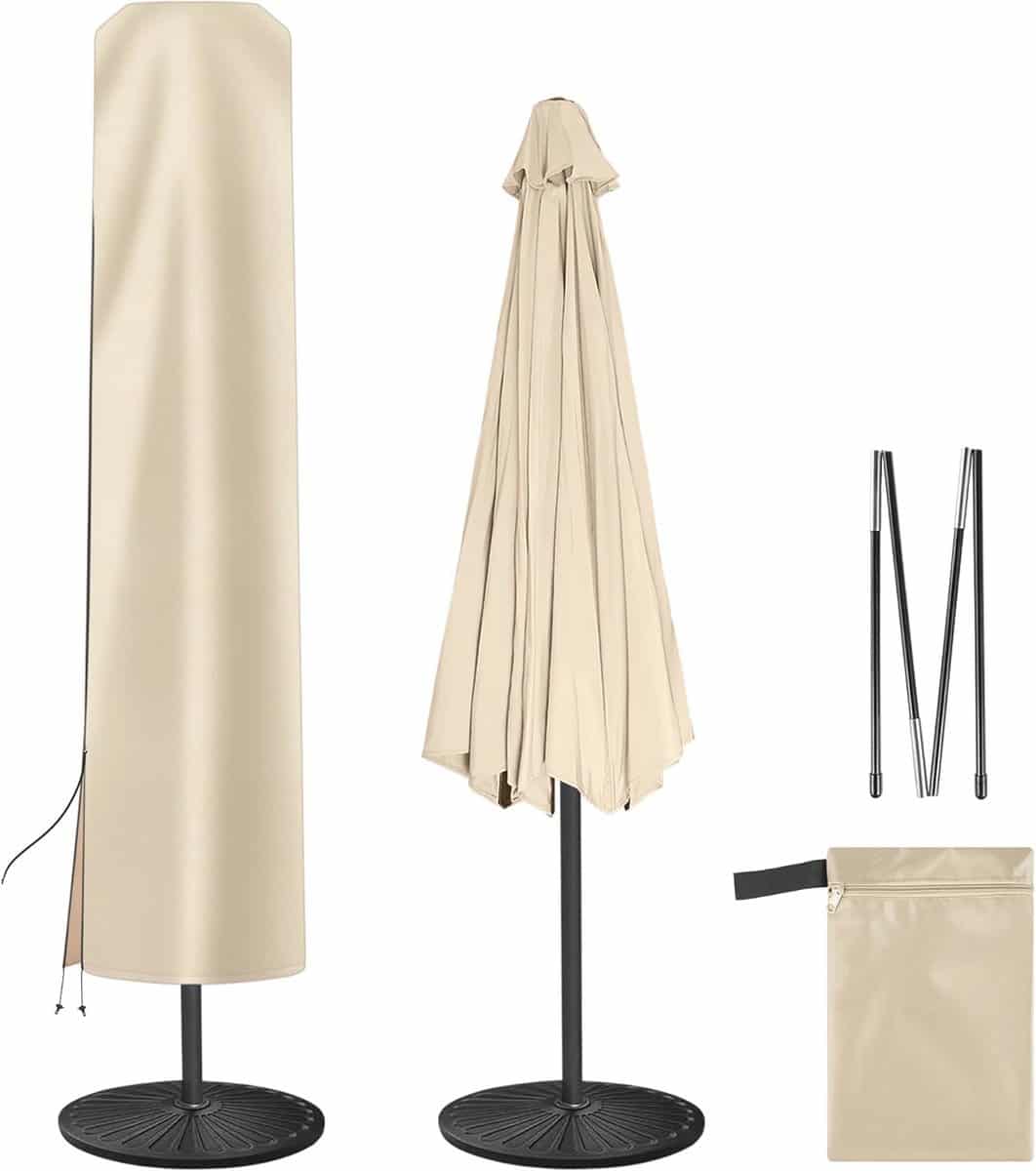 waterdichte parasolhoes voor terras bescherming voor 2,1 m