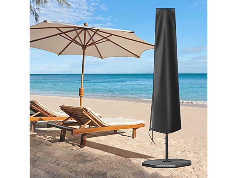 Waterdichte Parasolhoes voor Tuin 600D Oxford Stof, Voor Tot 3