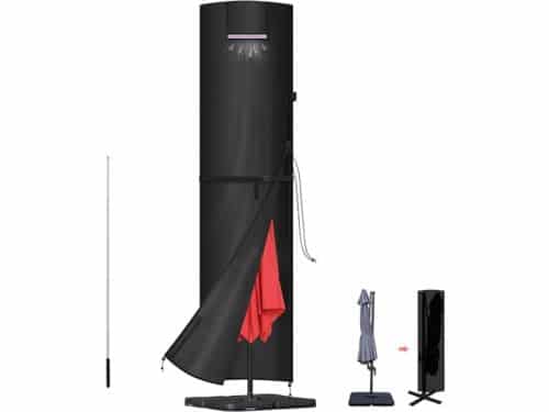 Waterdichte Parasolhoes voor Tuinparasol Ø 3-5m - Goed Beschermd tegen