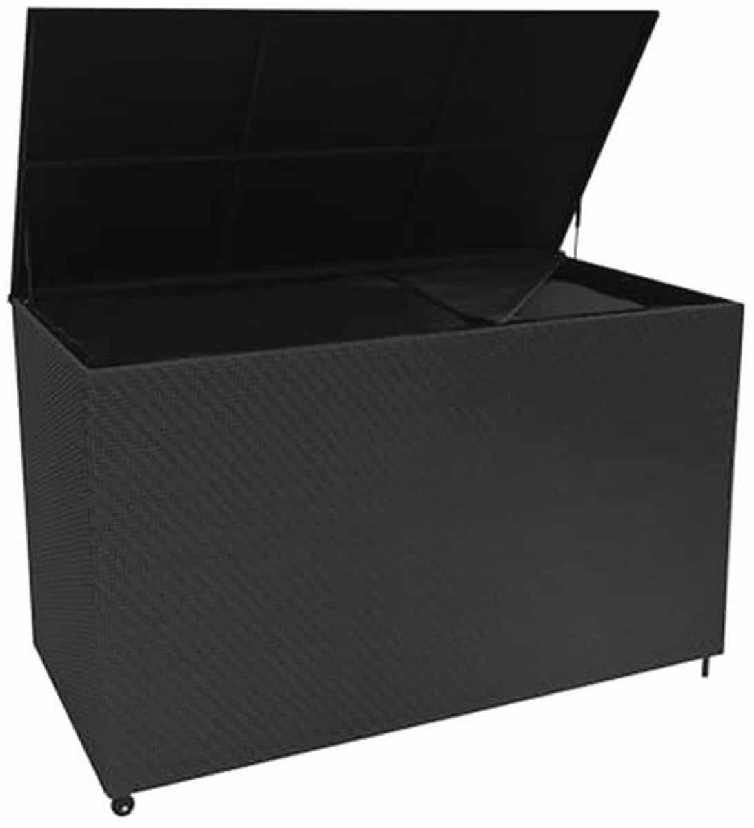 waterdichte rattan opbergbox voor buiten | 996 l ruimte voor