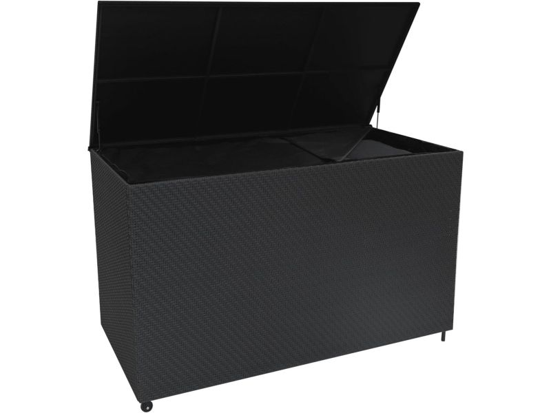 Waterdichte Rattan Opbergbox voor Buiten | 996 L Ruimte voor