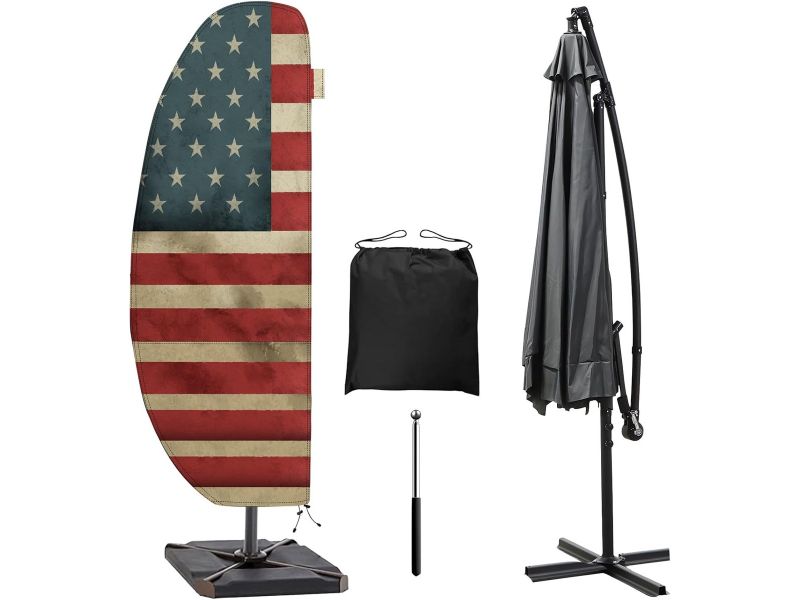 Waterdichte Stofdichte Beschermhoes voor Zweefparasol en Tuinparasol