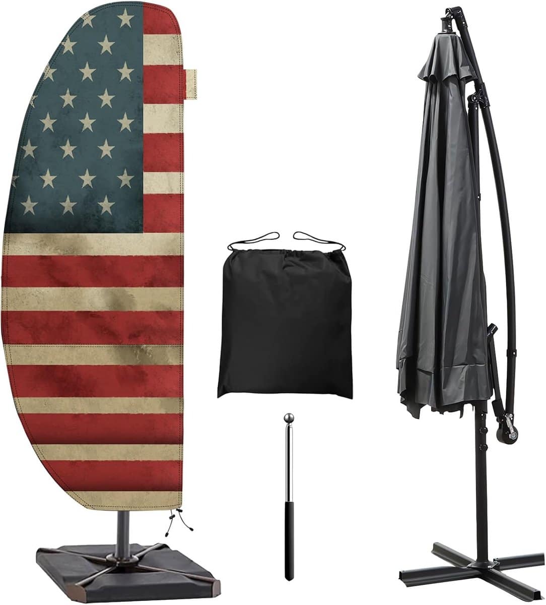 waterdichte stofdichte beschermhoes voor zweefparasol en tuinparasol