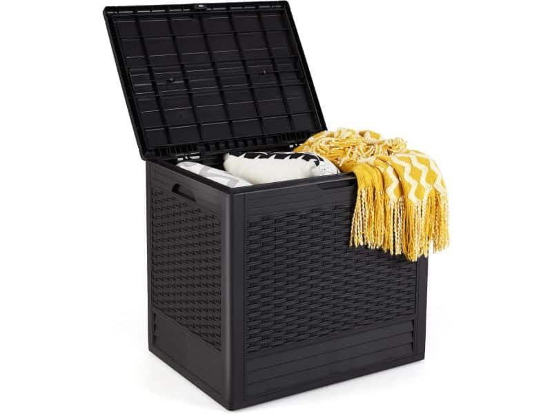 Waterdichte Tuinbox 96L met Deksel - Opbergdoos Kussenbox voor Tuin