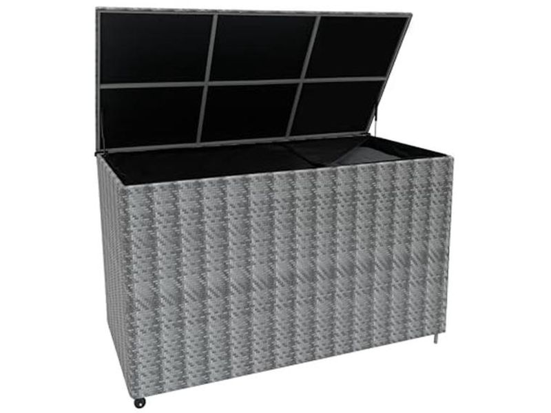 Waterdichte Tuinopbergbox 996L | Ruime Kussen- en Gereedschapskist met Gasondersteuning