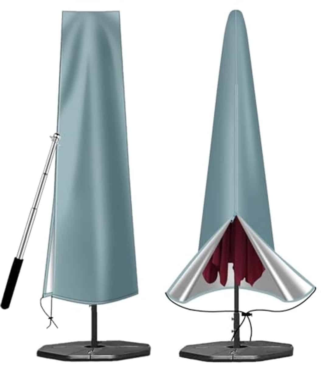 waterproof parasolhoes 600d oxford stof met rits (190 x 30