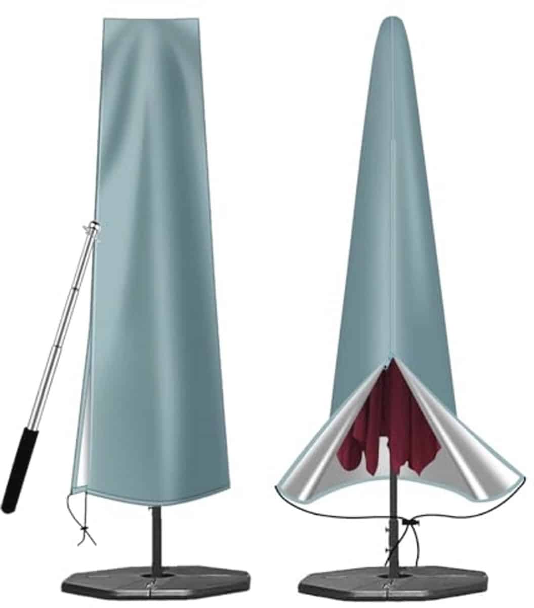 waterproof parasolhoes 600d oxford stof met rits (190 x 30