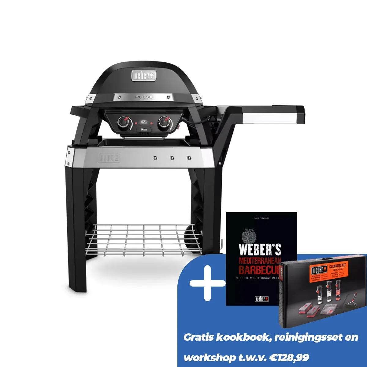 weber pulse 2000 met stand