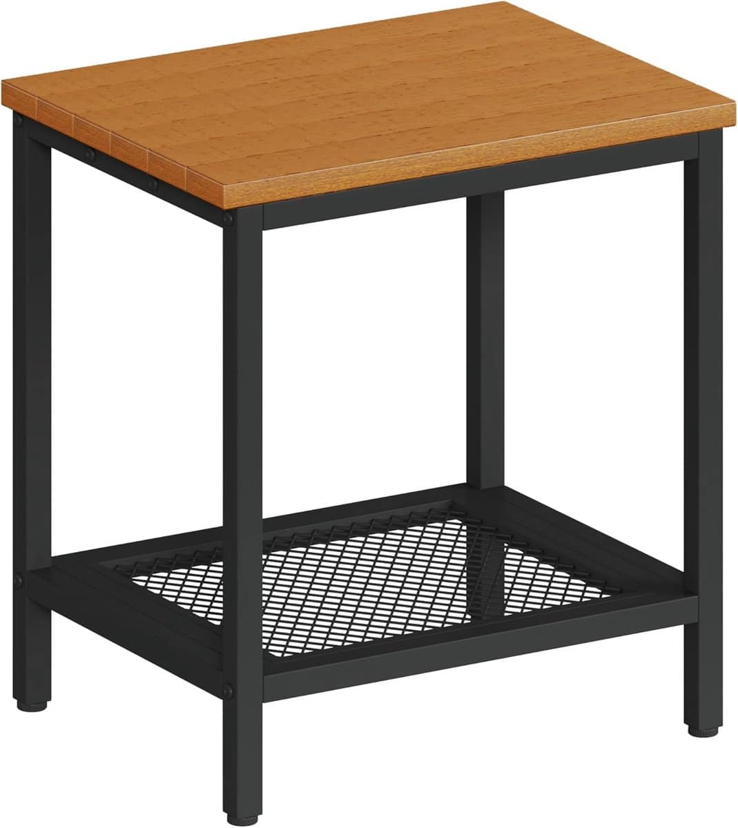 weerbestendige bijzettafel voor buiten met opbergruimte 2 laags patio tafel