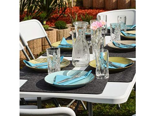 Weerbestendige inklapbare tuintafel voor 6 personen - 180 x 70