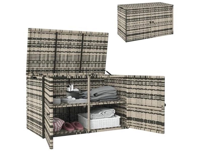 Weerbestendige opbergbox voor tuin en balkon - 350 liter