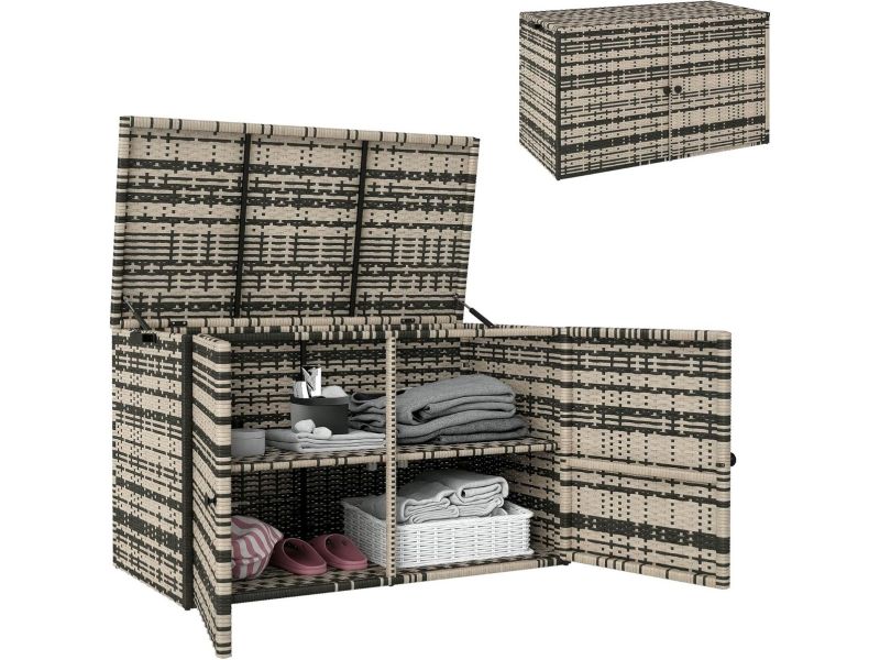 Weerbestendige opbergbox voor tuin en balkon - 350 liter