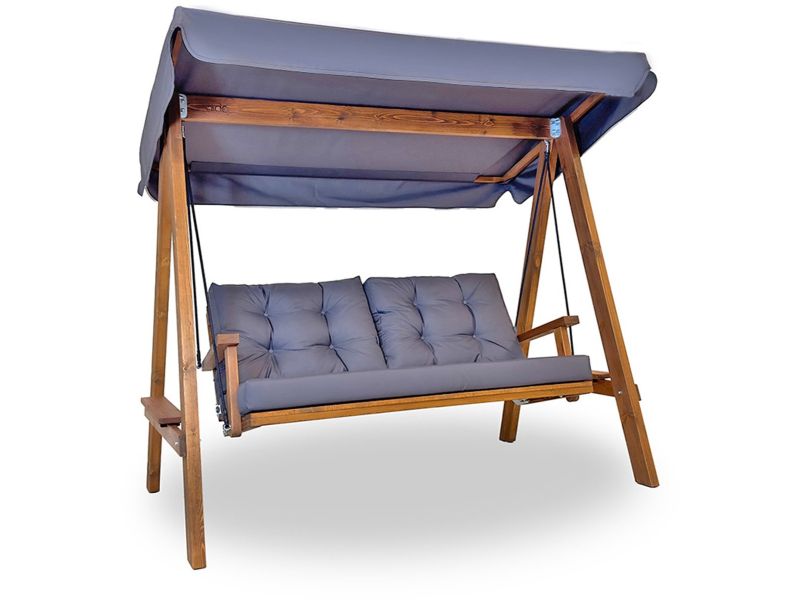 Westmann Pera 2000 Houten Hollywood Schommelbank - 116x203x180 cm